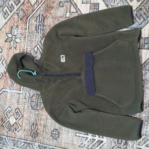 Men's medium burnt olive North face hoodie